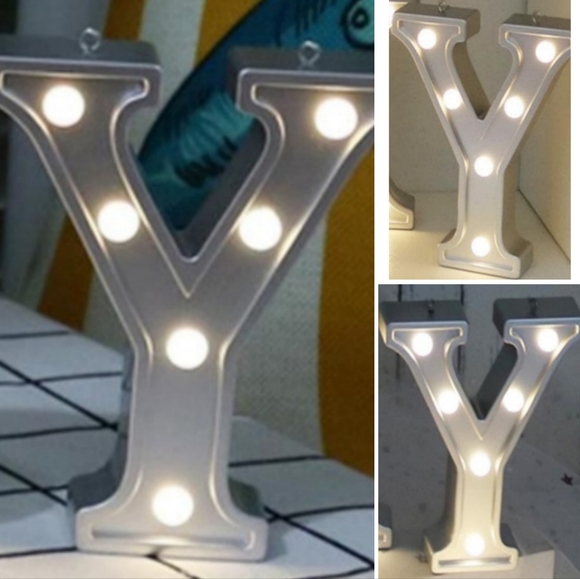 Monogram Hanging LED Lights Christmas Ornament - Picture 16 of 16